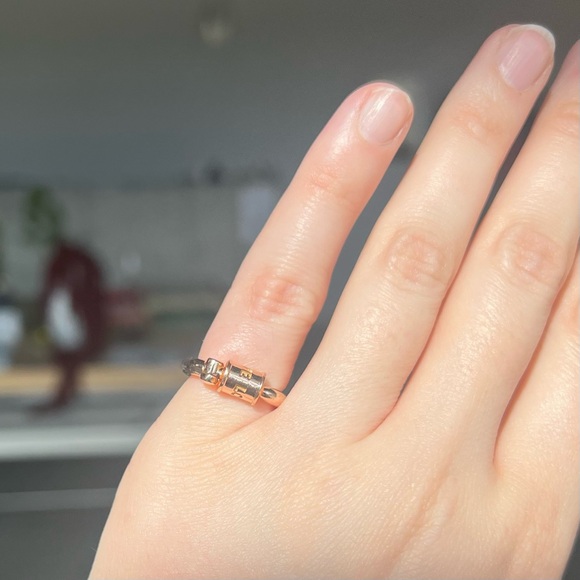 Marla Aaron “love you” engraved lock - Picture 5 of 6